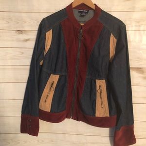Forenza Jackets & Coats - Forenza Women’s Denim Multi - Color Jacket Size 16 Forenza Jackets & Coats - Forenza Women’s Denim Multi - Color Jacket Size 16